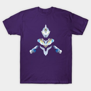 Ultraman Trigger Sky Type (Low Poly Art) T-Shirt